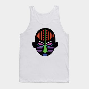 African Mask Tank Top